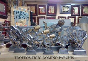 Trofeos resina - Mario Torres - Valencia